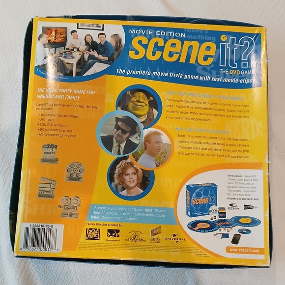 SCENE IT? THE DVD GAME (MOVIE EDITION) - MOVIE TRIVIA BOARD GAME - Picture 2 of 3